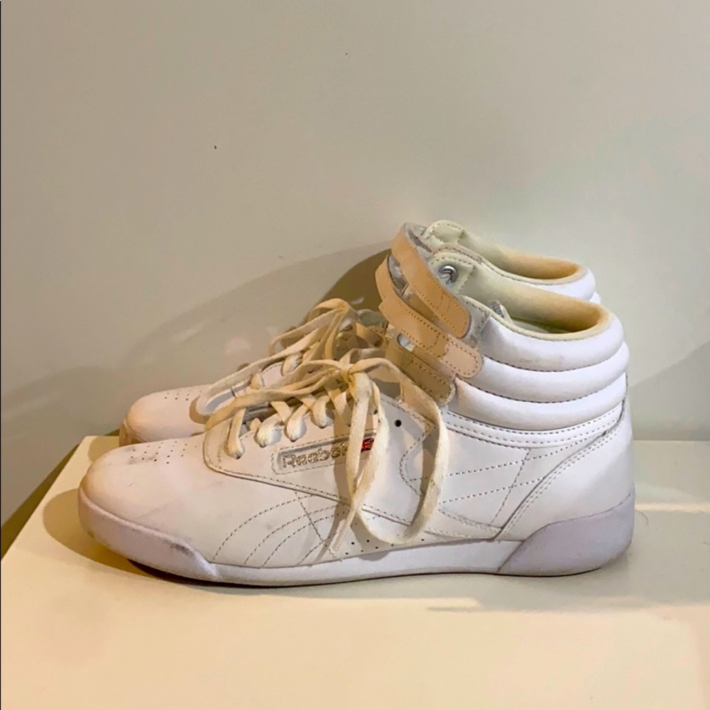 Reebok Freestyle Hi tops